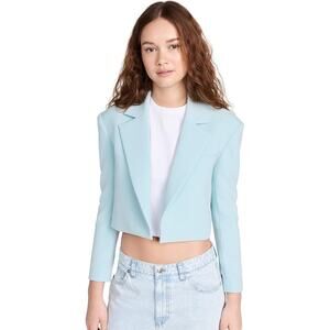 ❤️Alice + Olivia Blue Cropped Blazer❤️